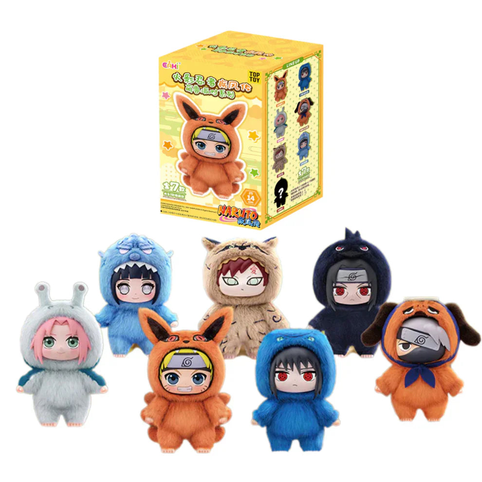 Naruto Shippuden Beast Party Plush Series Blind Box