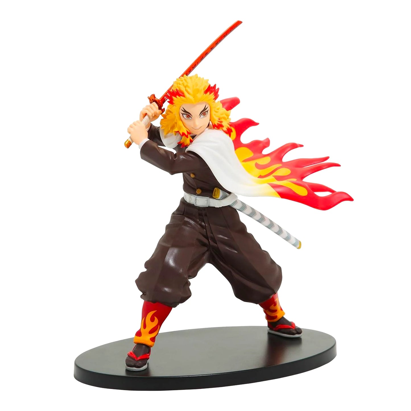 BANDAI Demon Slayer: Kimetsu no Yaiba - Vibration Stars Kyojuro Rengoku Ver. B Figure