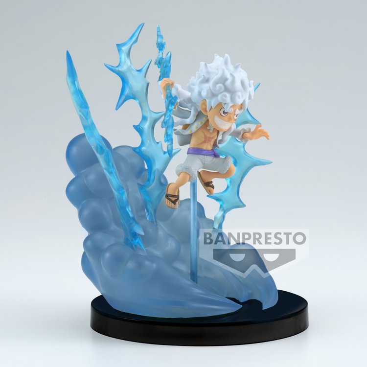 BANDAI One Piece - World Collectible Figure Monkey D. Luffy Gear 5