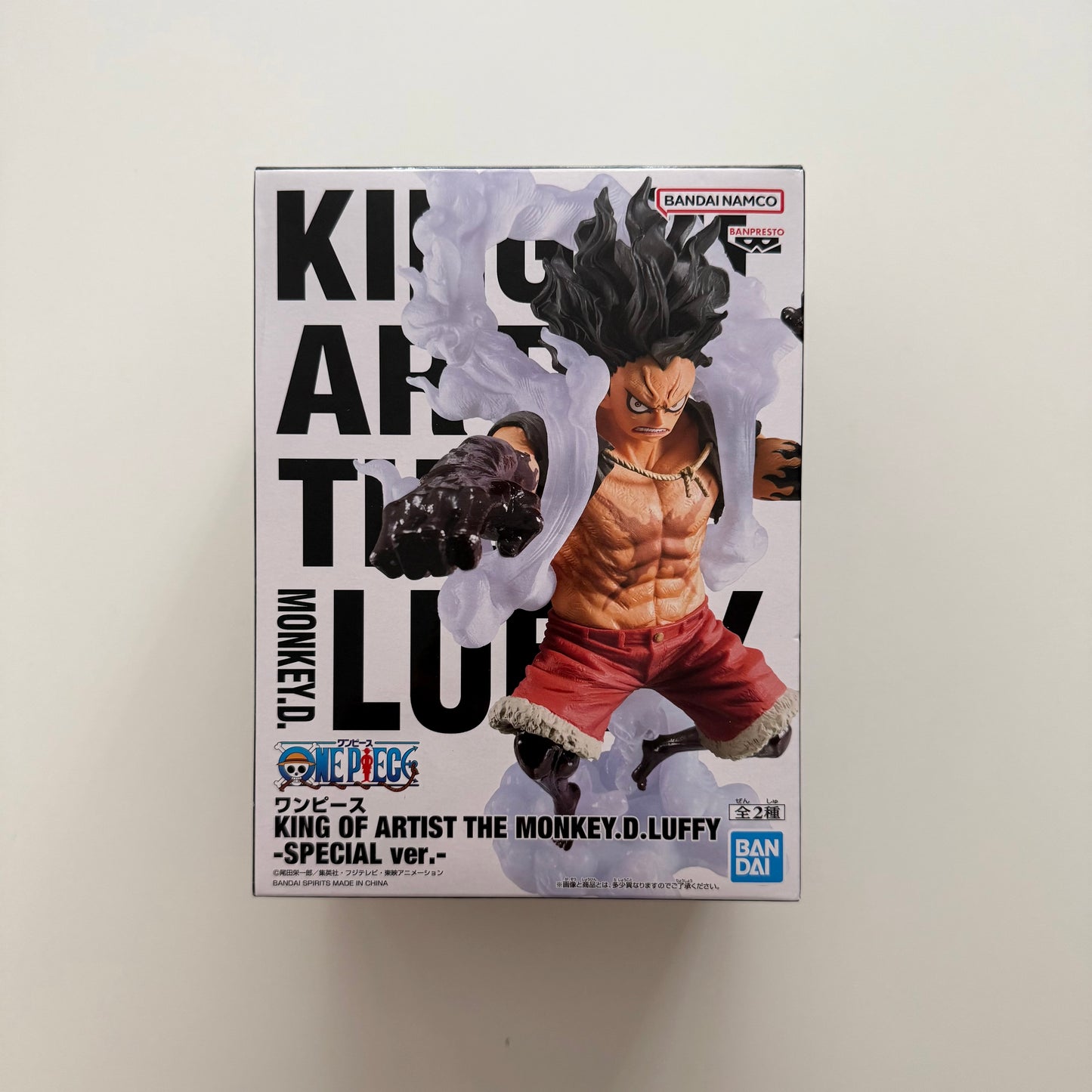 BANDAI One Piece King of Artist Monkey D.Luffy Gear 4 Snakeman