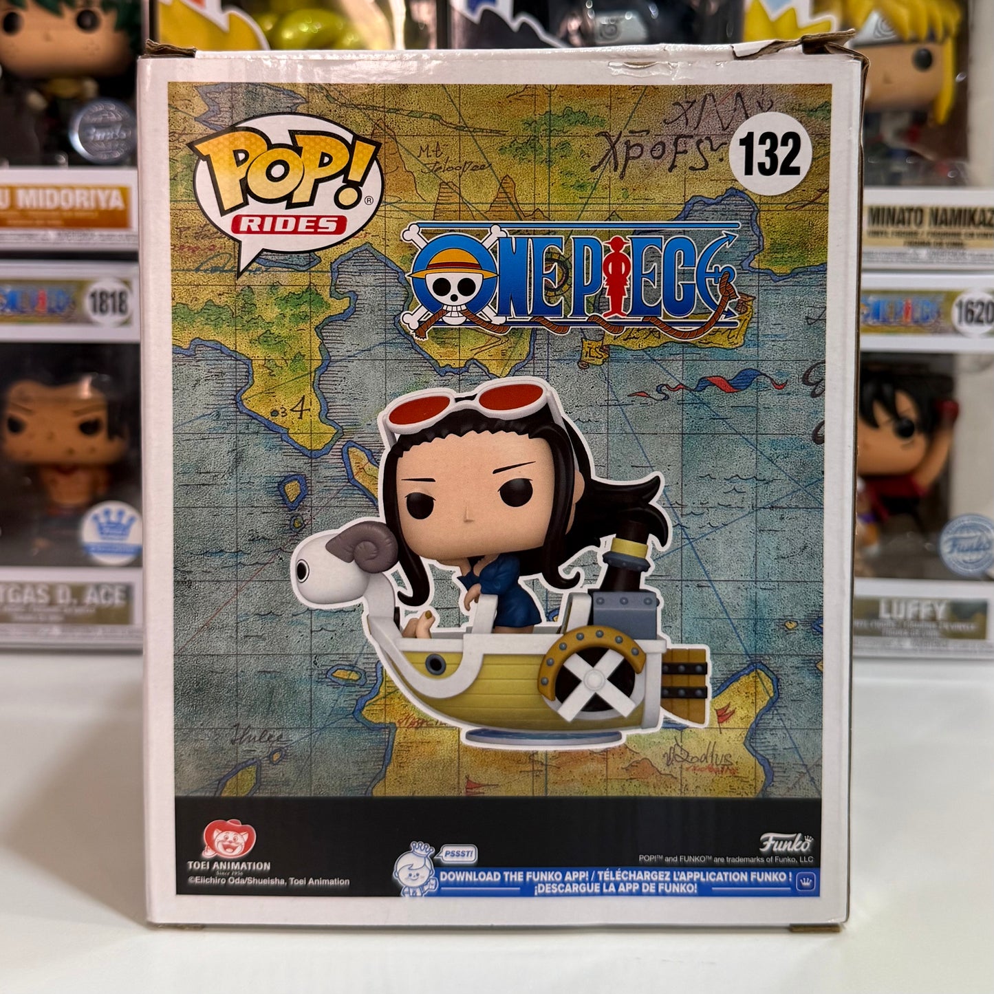Funko Pop! Rides Deluxe Nico Robin with Mini Merry II #132