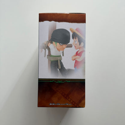 BANDAI One Piece World Collectable Figure Log Stories Monkey D. Luffy & Roronoa Zoro