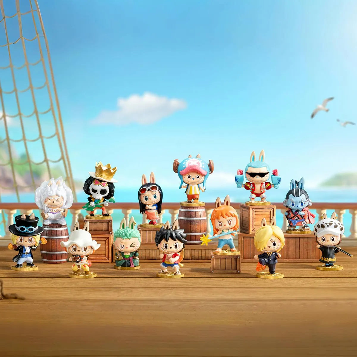 THE MONSTERS × One Piece Series Figures #POPMART