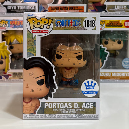 Funko Pop! Portgas D. Ace (Execution) with Pop! Protector #1818