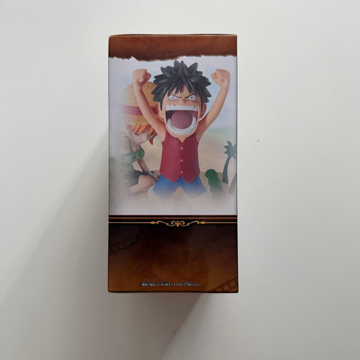 BANDAI One Piece World Collectable Figure Log Stories Monkey D. Luffy & Nami