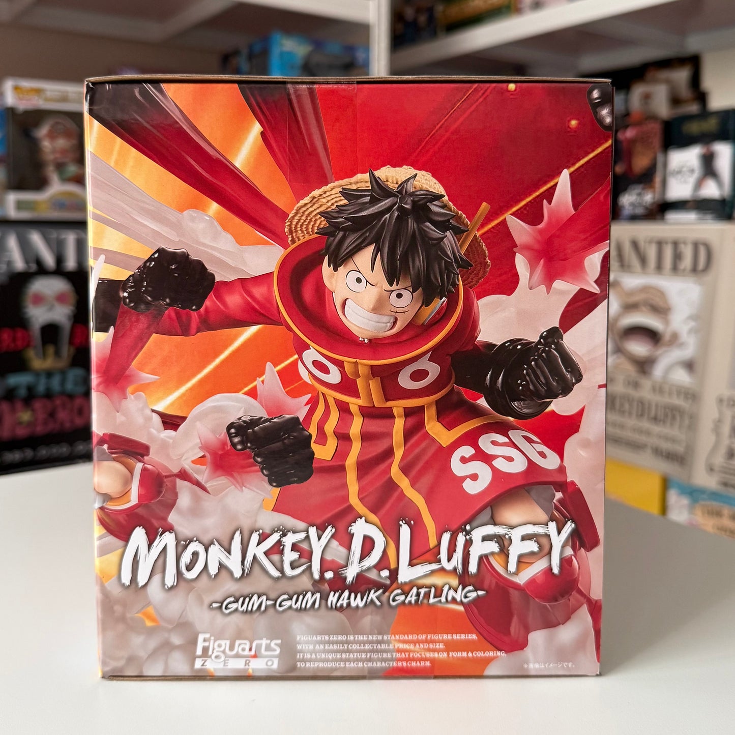 BANDAI One Piece Figuarts ZERO - Monkey D. Luffy Gum-Gum Hawk Gatling