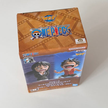 BANDAI One Piece World Collectable Figure Log Stories Monkey D. Luffy & Nico Robin