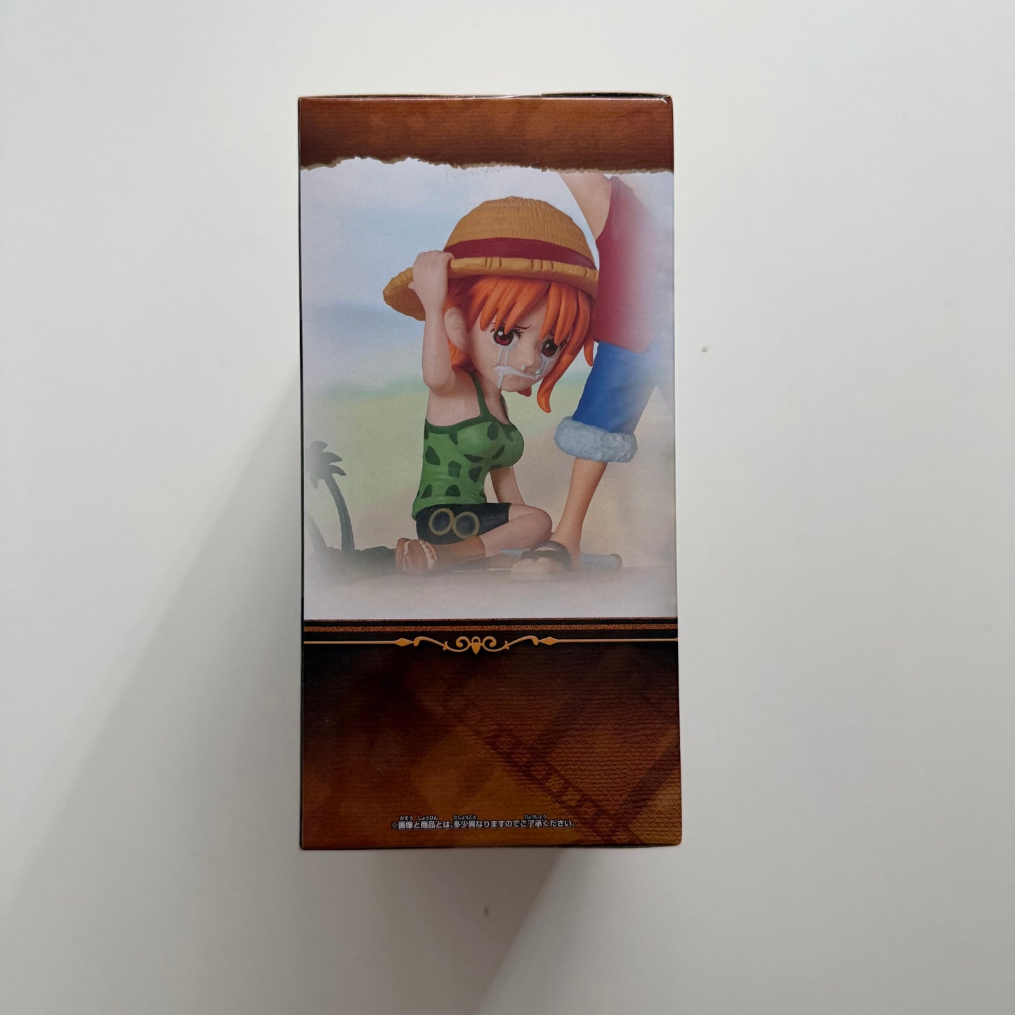 BANDAI One Piece World Collectable Figure Log Stories Monkey D. Luffy & Nami