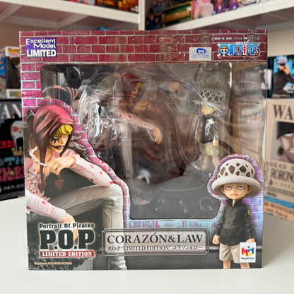 MegaHouse POP LIMITED EDITION Corazon and Law