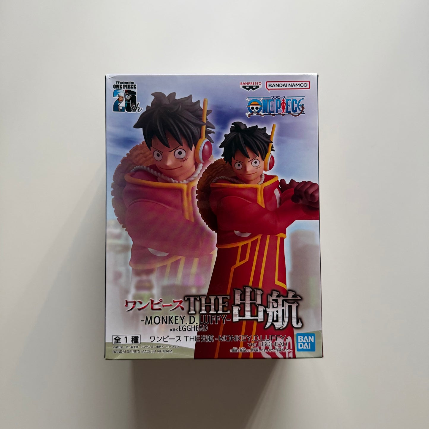 BANDAI One Piece Monkey D. Luffy The Shukko Ver. Egghead