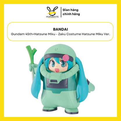 Gundam 45th × Hatsune Miku Figure Zaku Costume Hatsune Miku Ver.