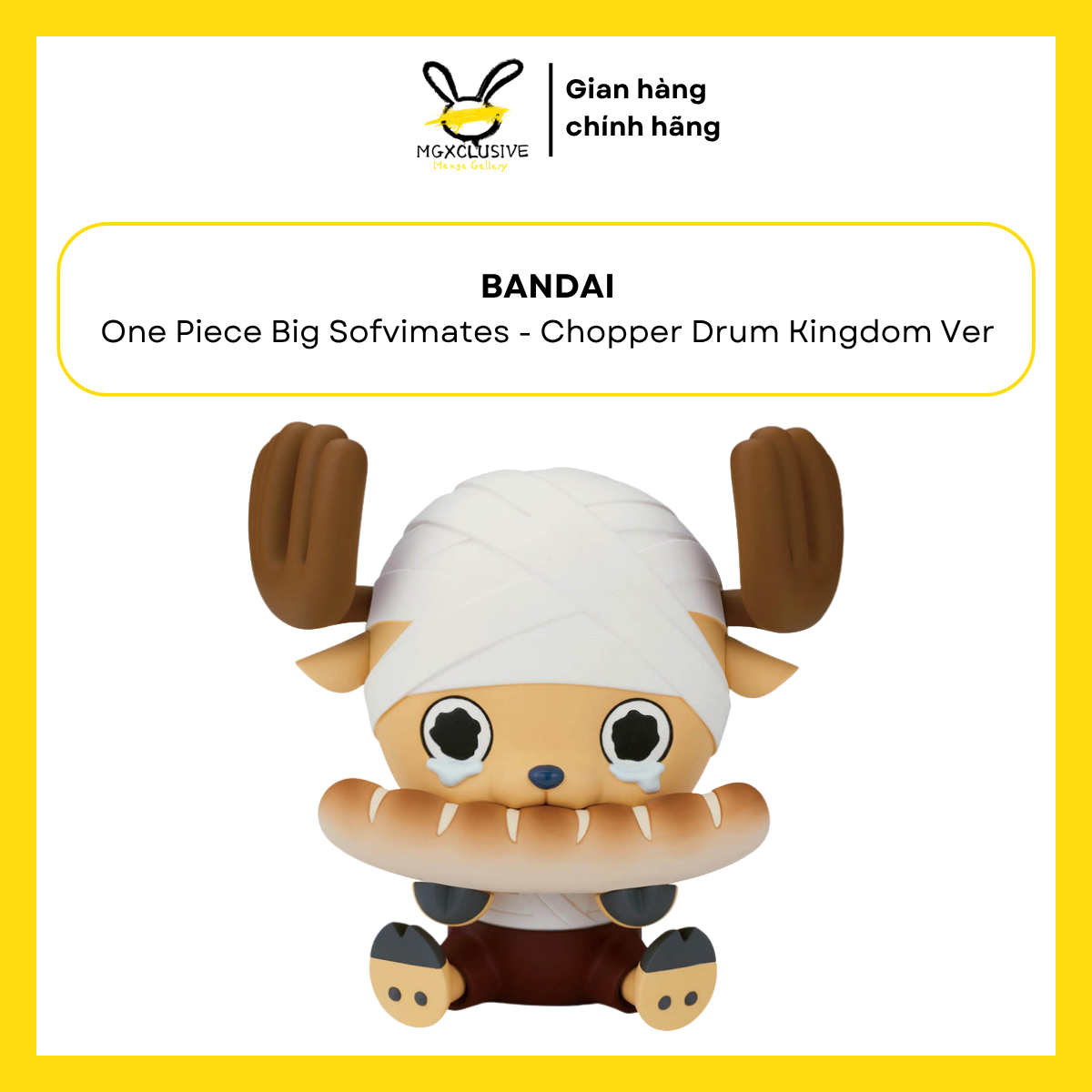 One Piece Big Sofvimates Chopper Drum Kingdom Ver.