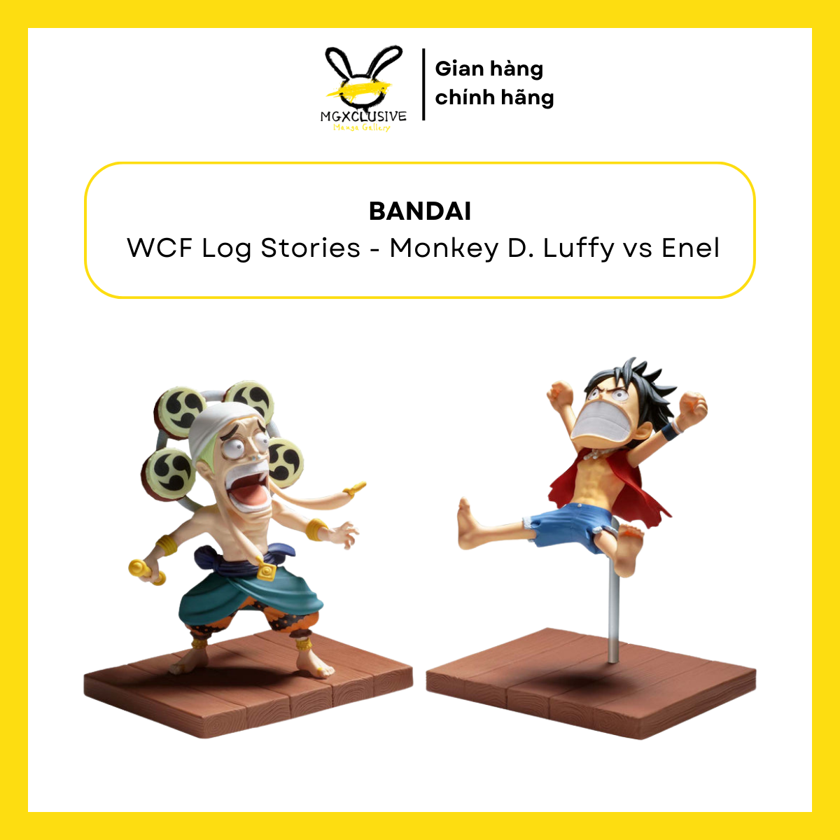 One Piece World Collectible Figure Log Stories Monkey D. Luffy vs Enel