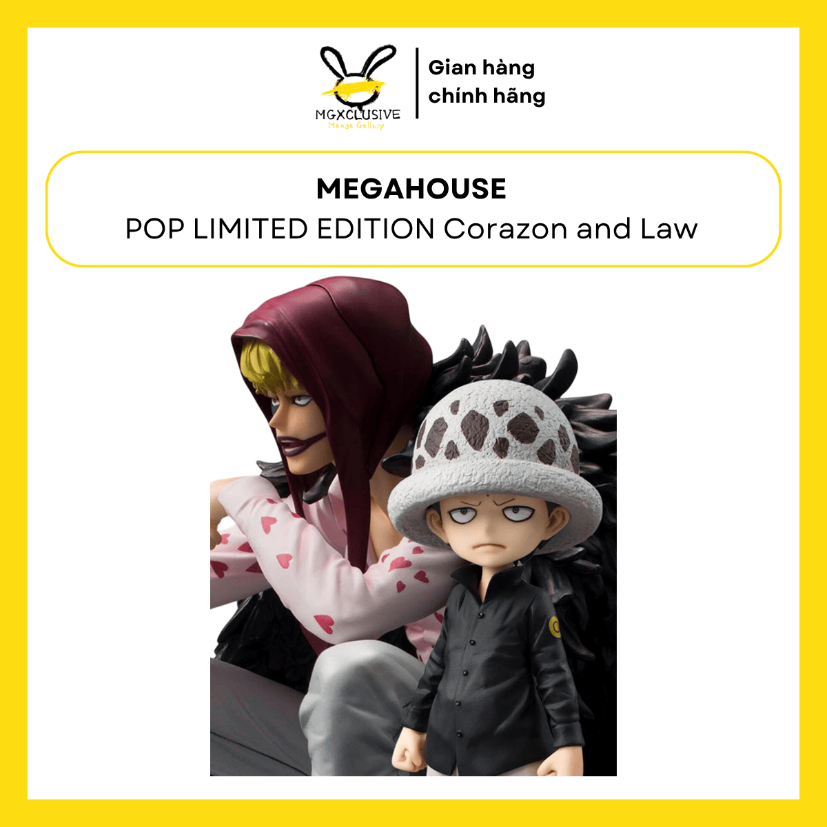 Portrait Of Pirates Limited Edition Corazon and Law