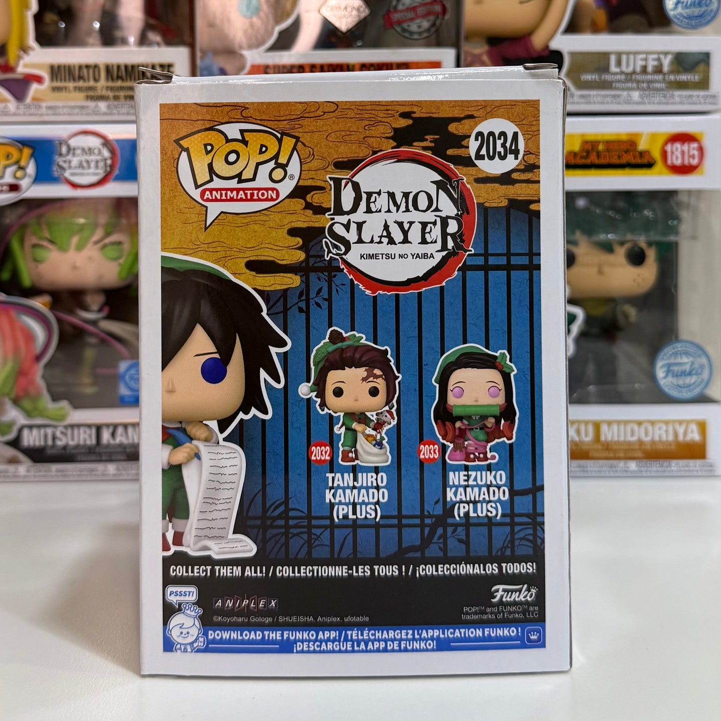 Funko Pop! Giyu Tomioka (Holiday Outfit) #2034