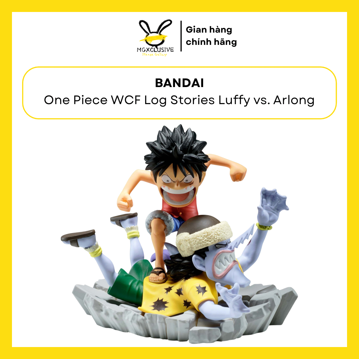 One Piece World Collectable Figure Log Stories Monkey D. Luffy vs. Arlong