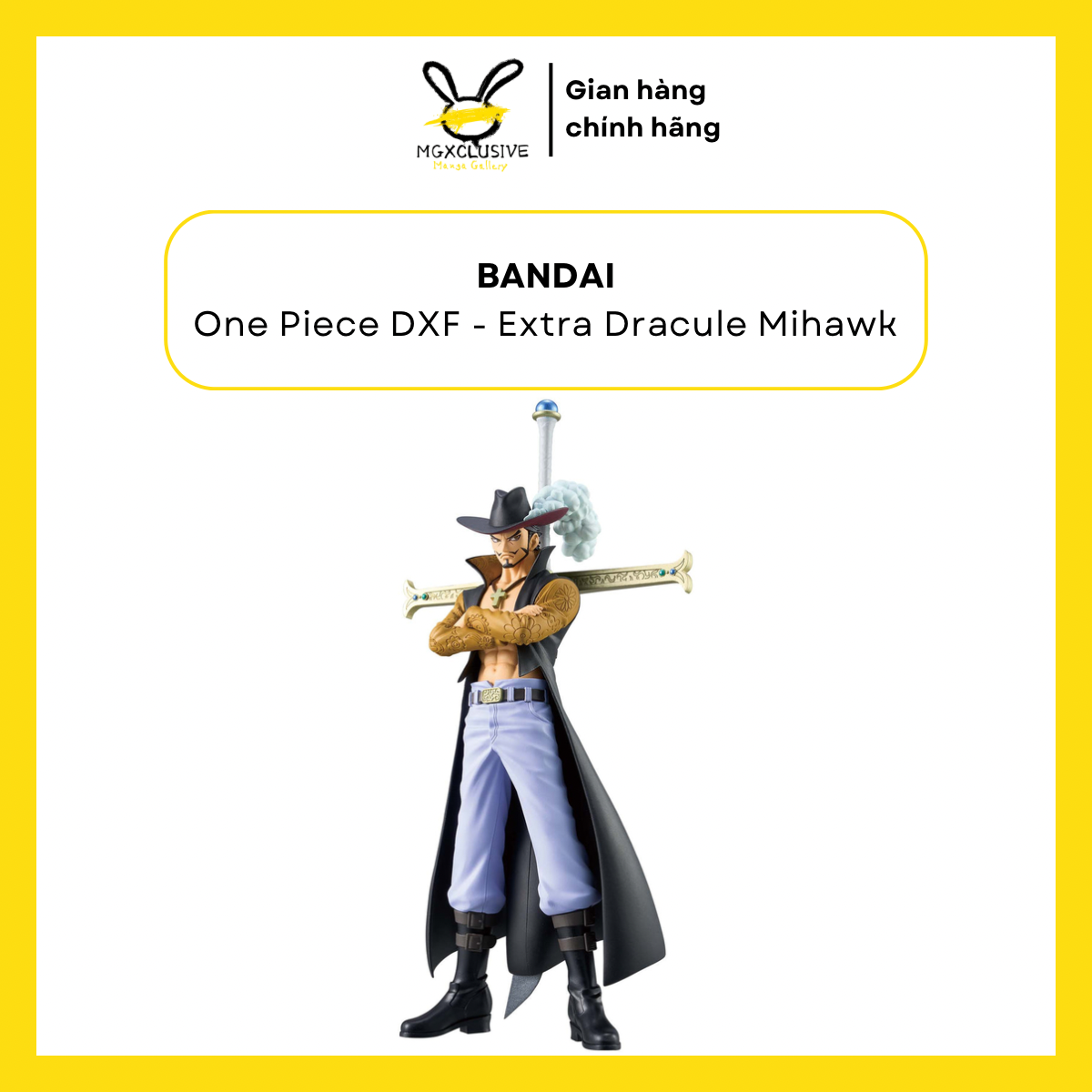One Piece DXF the Grandline Series Extra Dracule Mihawk
