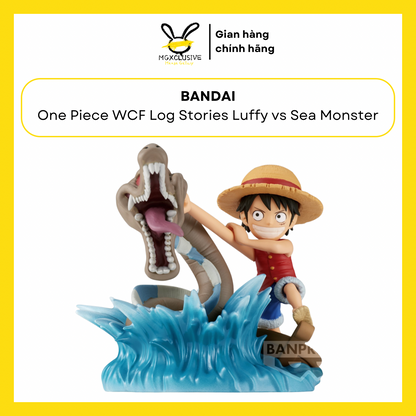 One Piece World Collectable Figure Log Stories Monkey D. Luffy Vs Sea Monster