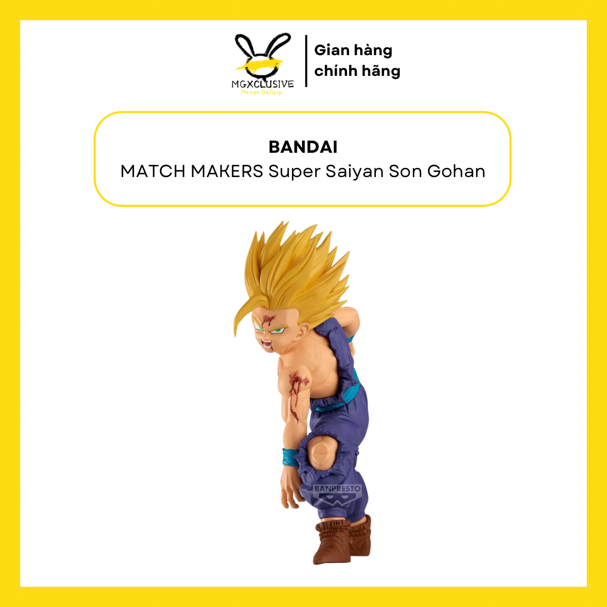 Dragon Ball Z Match Makers Super Saiyan Son Gohan (VS Cell)
