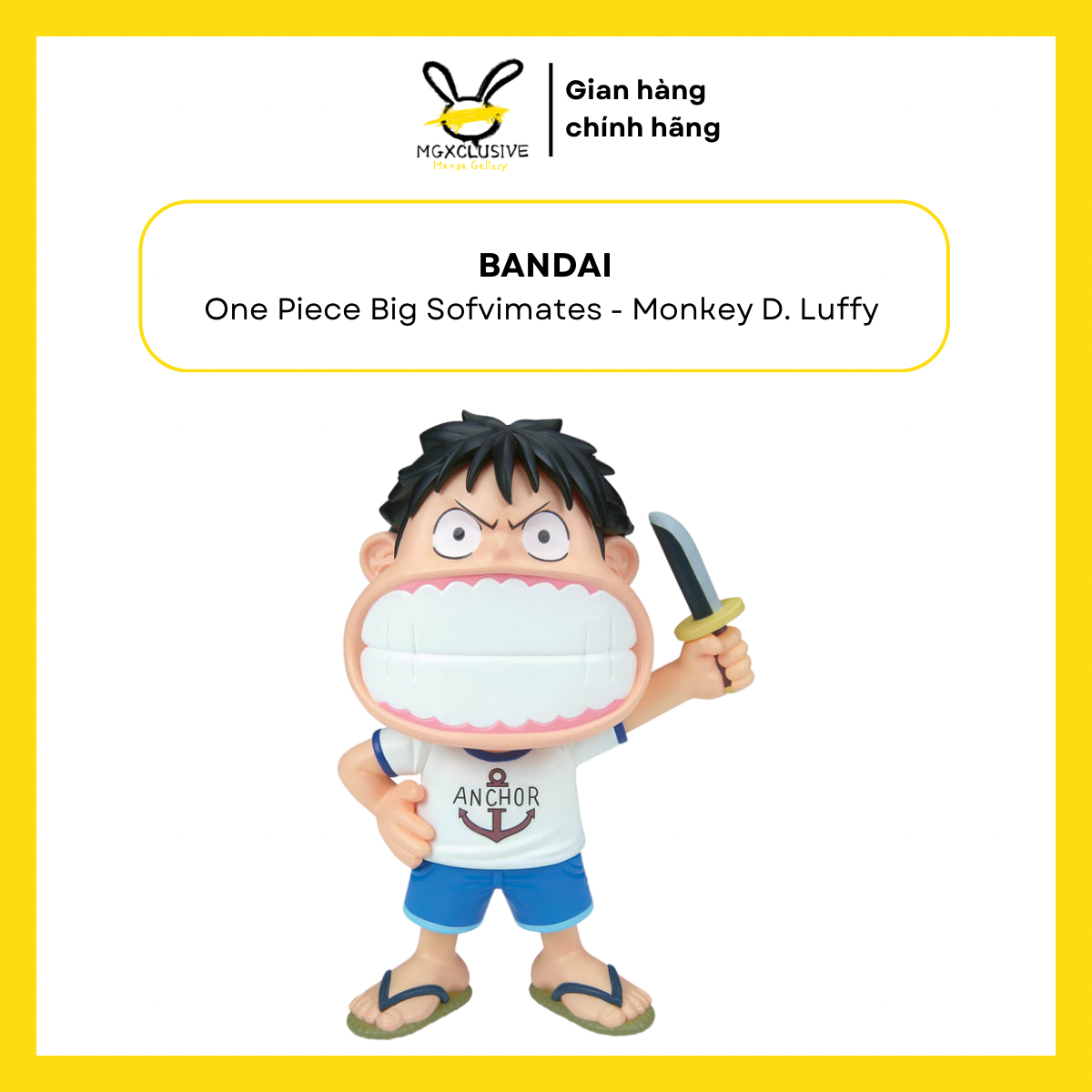 One Piece Big Sofvimates Monkey D. Luffy I’m Not Just Playing Around!