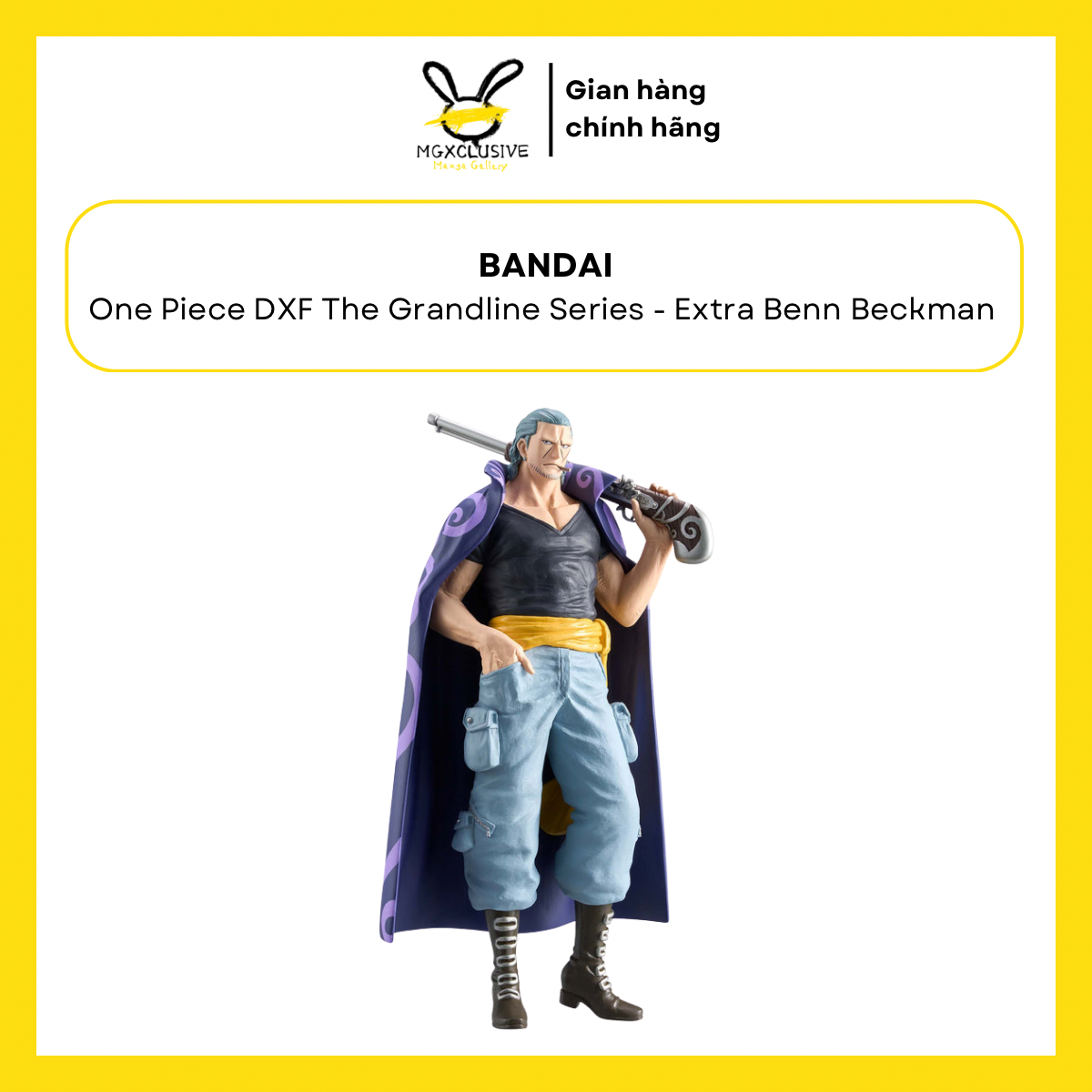 One Piece DXF The Grandline Series Extra Benn Beckman