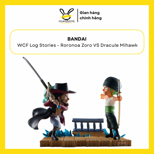 One Piece World Collectible Figures Log Stories Roronoa Zoro VS Dracule Mihawk