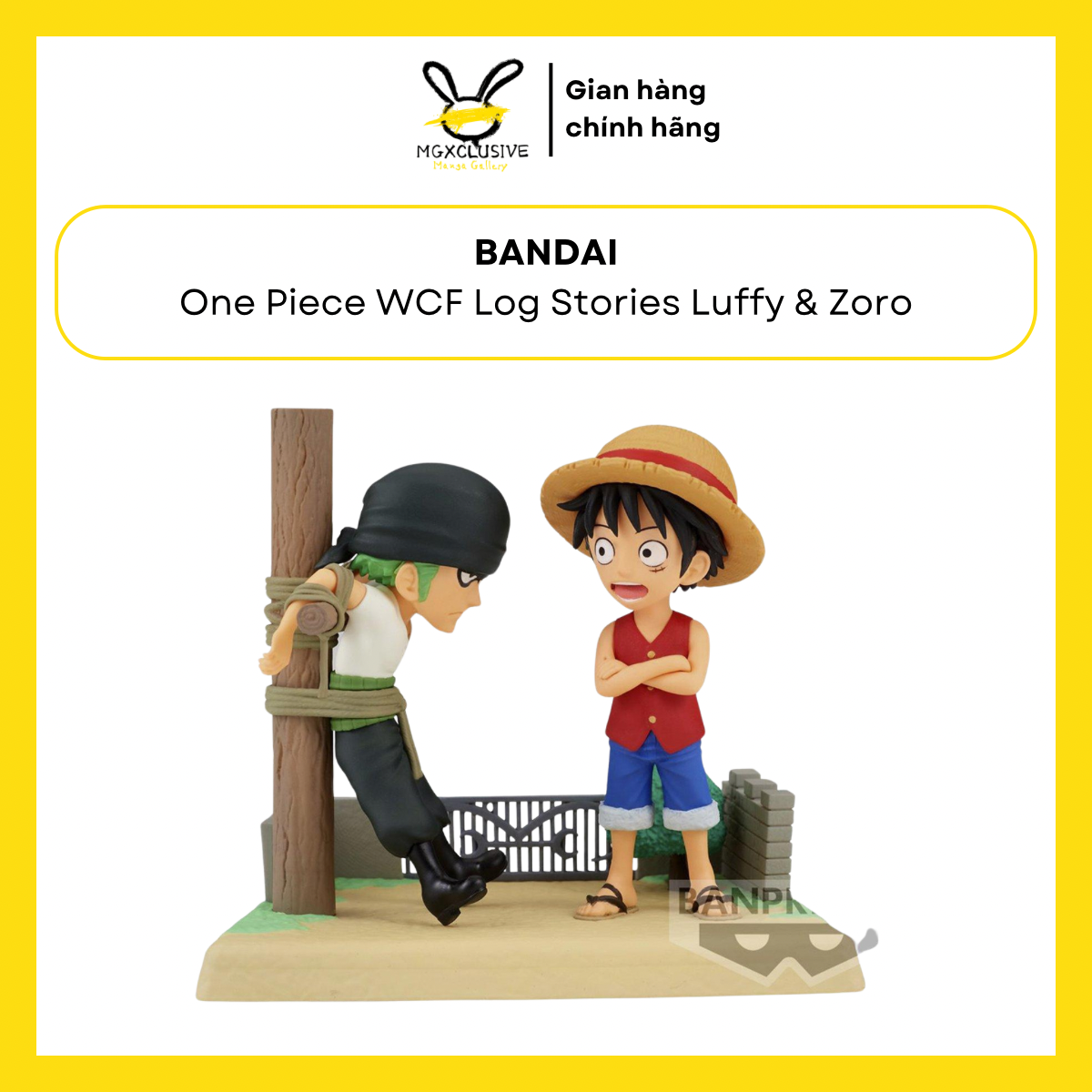 One Piece World Collectable Figure Log Stories Monkey D. Luffy & Roronoa Zoro