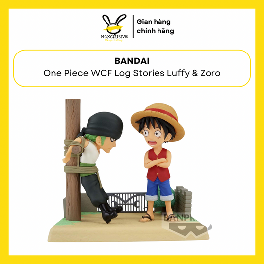 One Piece World Collectable Figure Log Stories Monkey D. Luffy & Roronoa Zoro