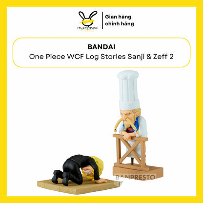 One Piece World Collectable Figure Log Stories Sanji & Zeff 2