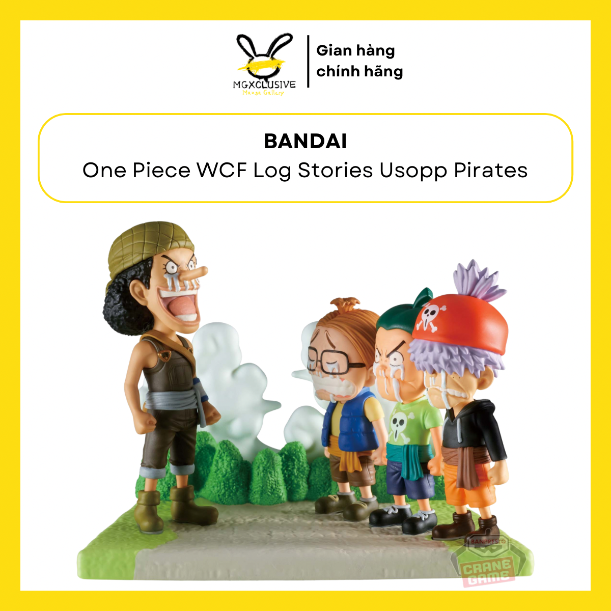 One Piece World Collectable Figure Log Stories Usopp Pirates