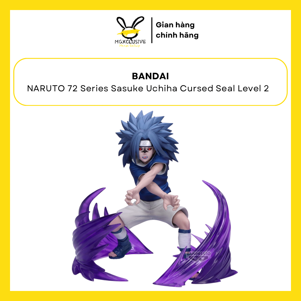 Naruto Shippuden Vibration Stars NARUTO 72 Series Sasuke Uchiha Cursed Seal Level 2