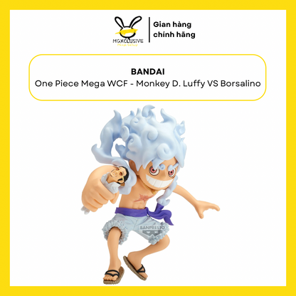 One Piece Mega World Collectible Figure Monkey D. Luffy VS Borsalino