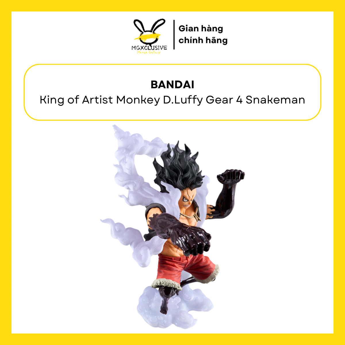 One Piece King of Artist Monkey D.Luffy Gear 4 Snakeman