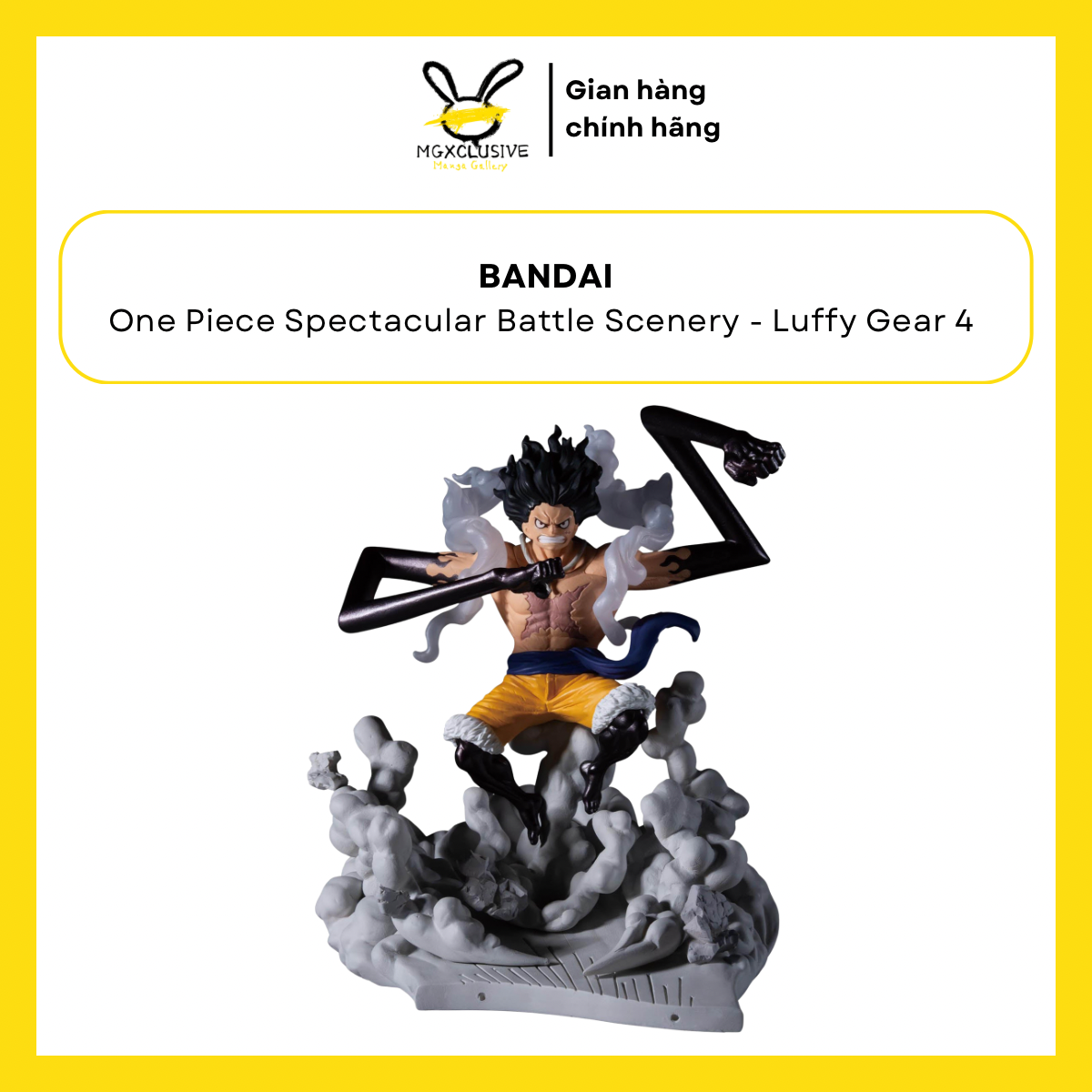 One Piece Spectacular Battle Scenery Monkey D. Luffy Gear 4