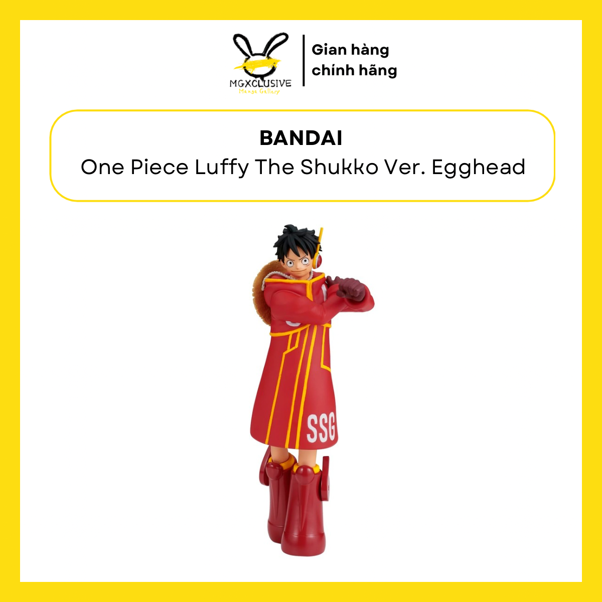 One Piece Monkey D. Luffy The Shukko Ver. Egghead