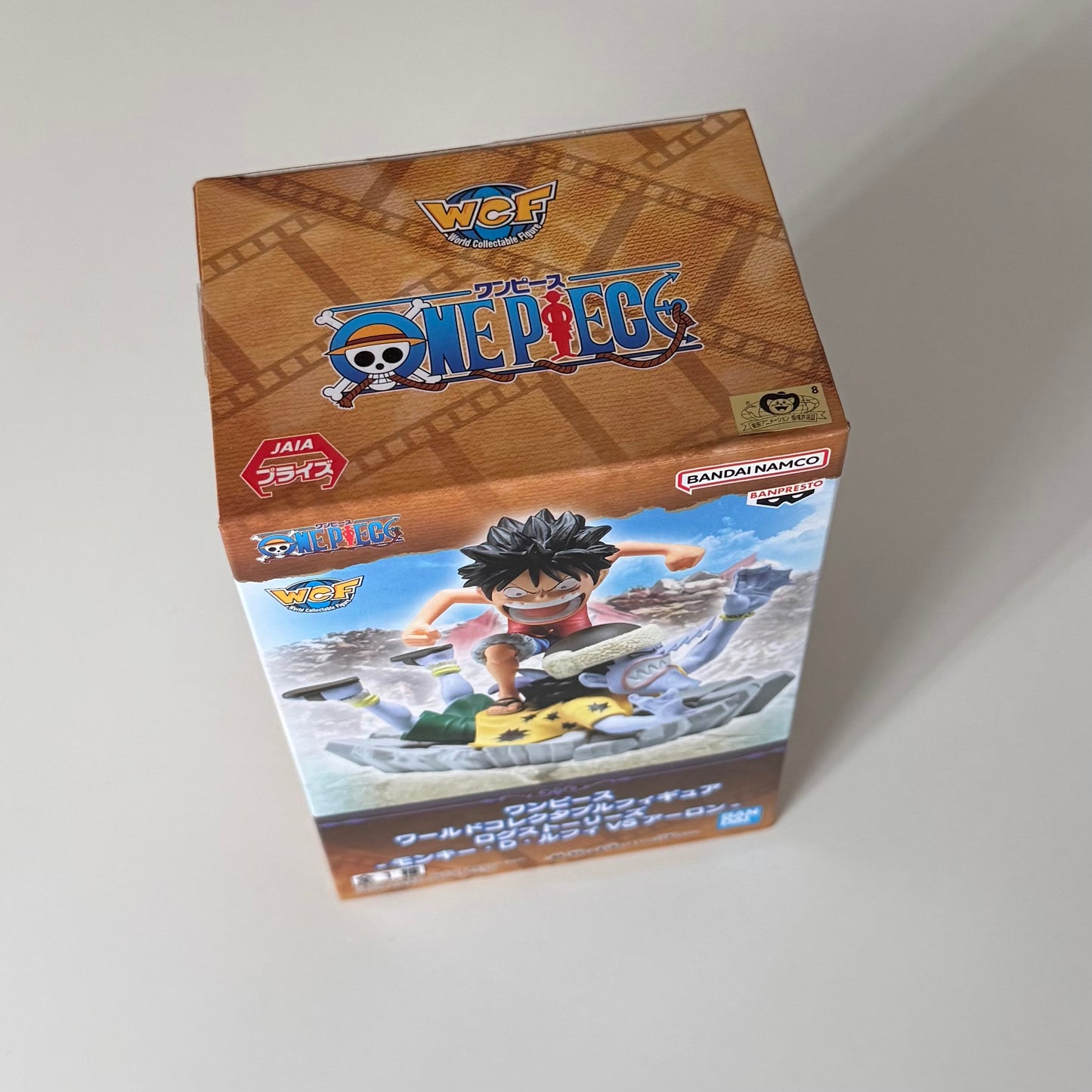 BANDAI One Piece World Collectable Figure Log Stories Monkey D. Luffy vs. Arlong