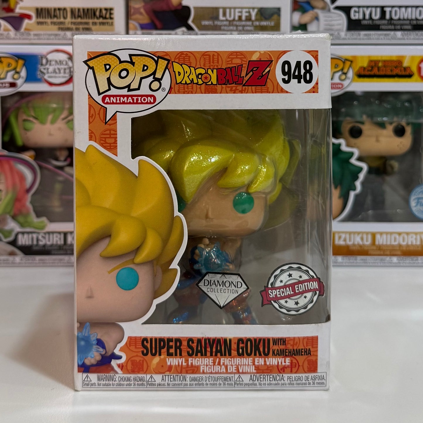 Funko Pop! Anime: Dragon Ball Z - Super Saiyan Goku (Diamond) #948
