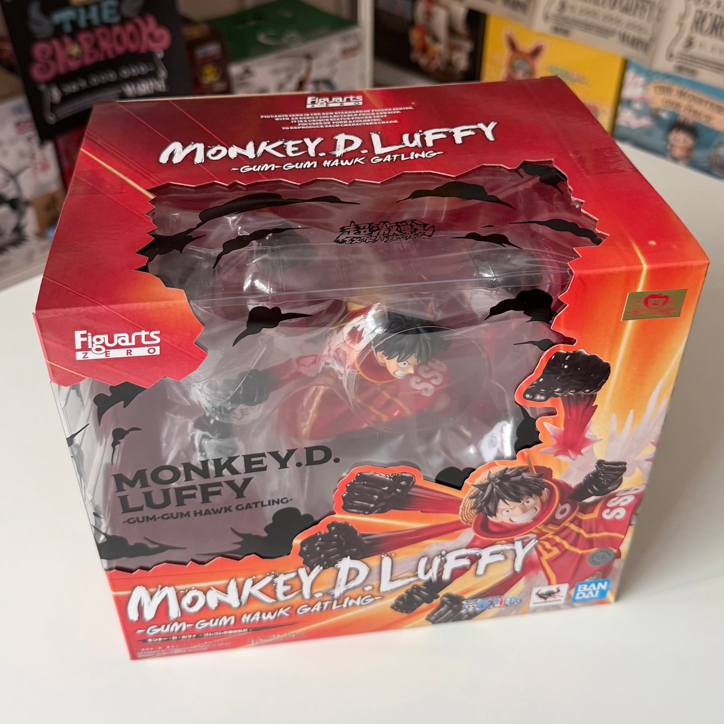 BANDAI One Piece Figuarts ZERO - Monkey D. Luffy Gum-Gum Hawk Gatling