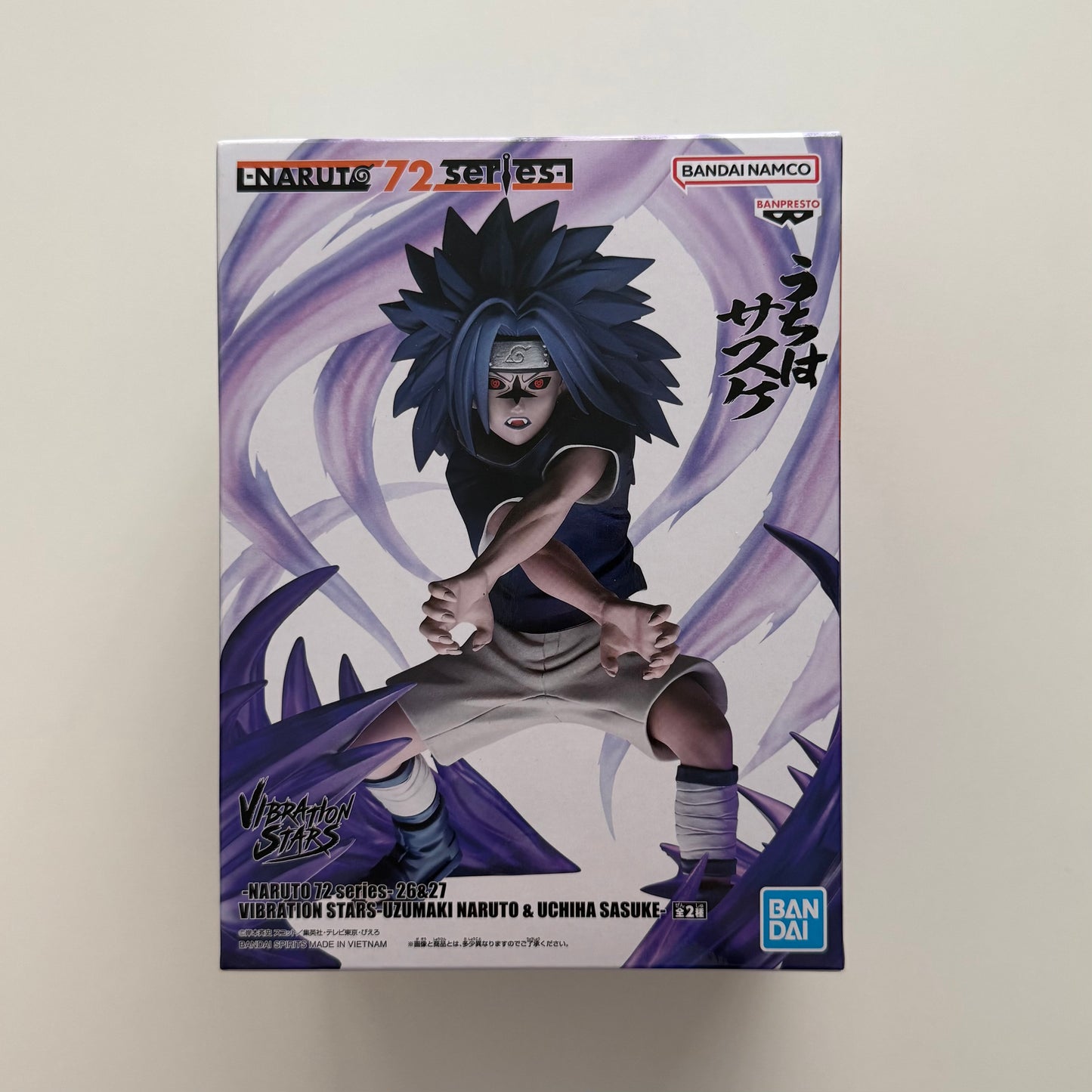 Naruto Shippuden Vibration Stars NARUTO 72 Series Sasuke Uchiha Cursed Seal Level 2