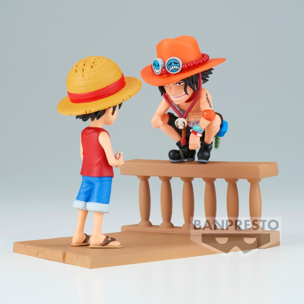 One Piece World Collectible Figure Luffy & Ace