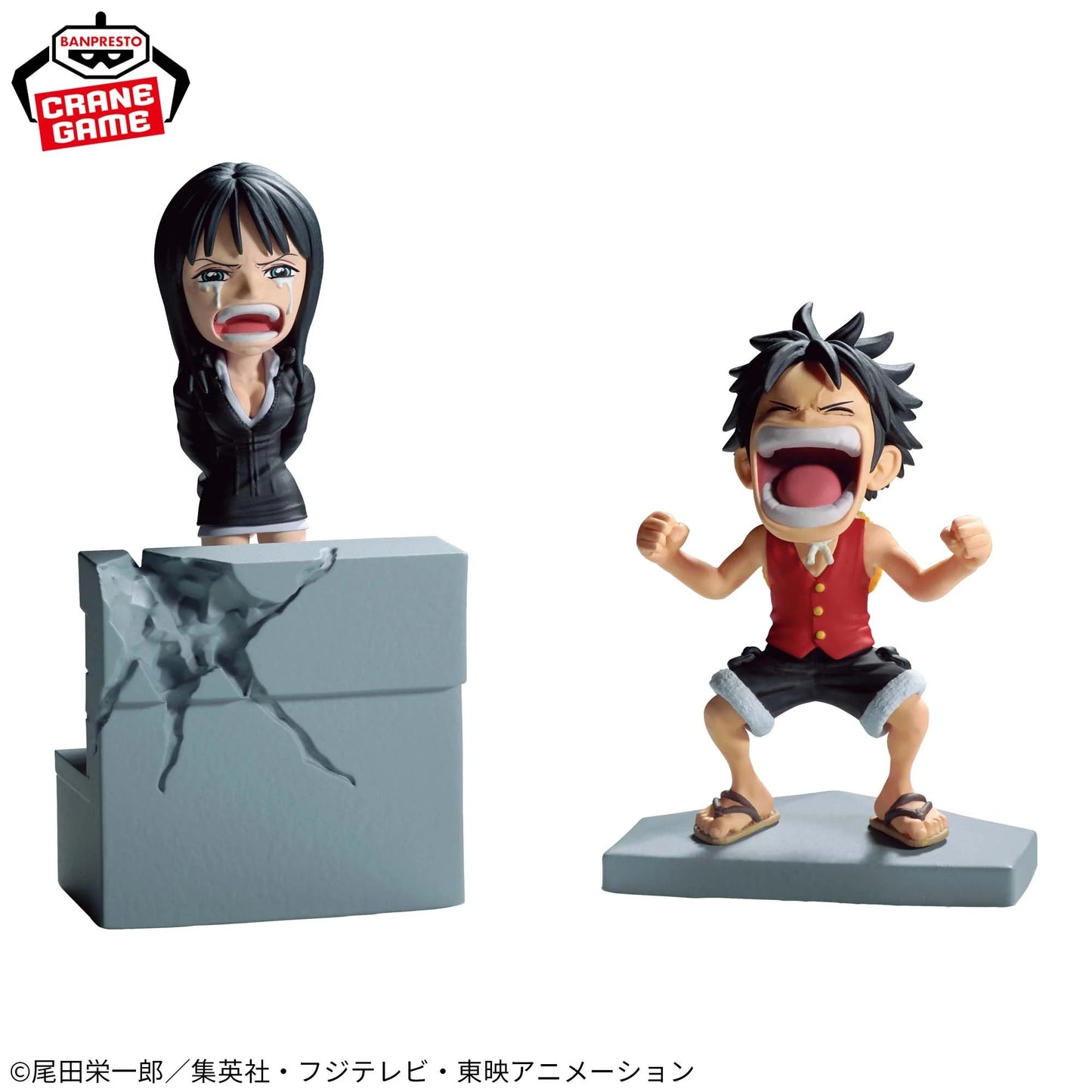 One Piece World Collectable Figure Log Stories Monkey D. Luffy & Nico Robin