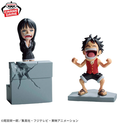 One Piece World Collectable Figure Log Stories Monkey D. Luffy & Nico Robin