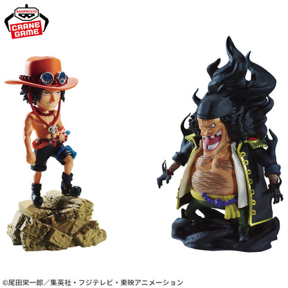 One Piece World Collectible Figures Log Stories Portgas D. Ace VS Marshall D. Teach