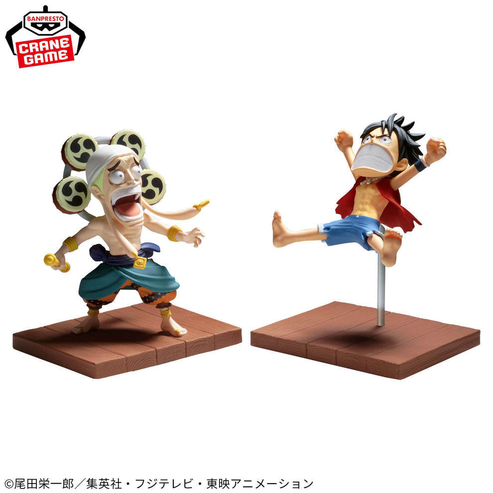 One Piece World Collectible Figure Log Stories Monkey D. Luffy vs Enel