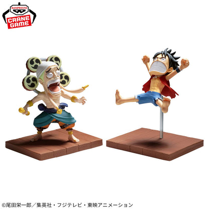 One Piece World Collectible Figure Log Stories Monkey D. Luffy vs Enel