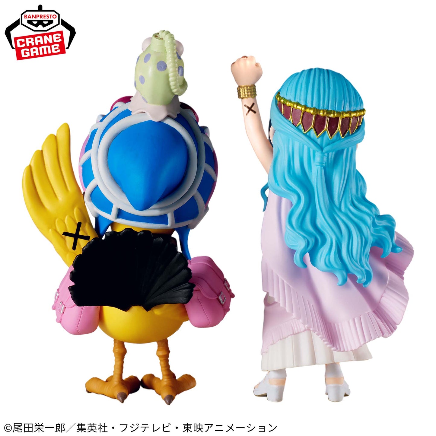 One Piece World Collectible Figures Log Stories Nefertari Vivi & Karoo