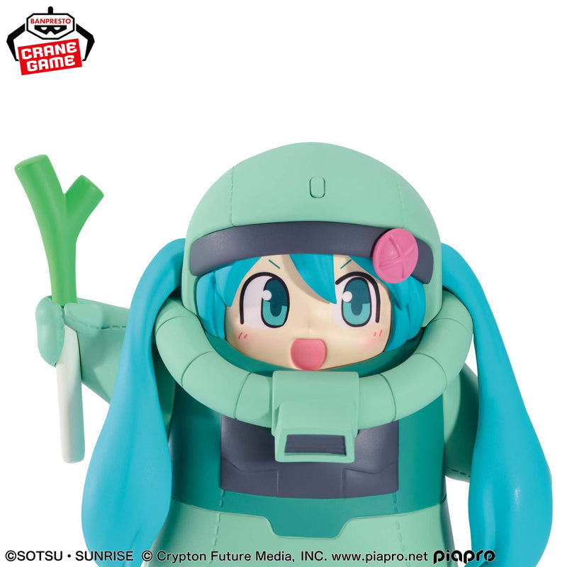 Gundam 45th × Hatsune Miku Figure Zaku Costume Hatsune Miku Ver.