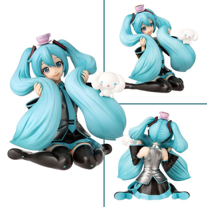 Hatsune Miku x Cinnamoroll Choko-nose Premium Figure (Fluffy Ver.)