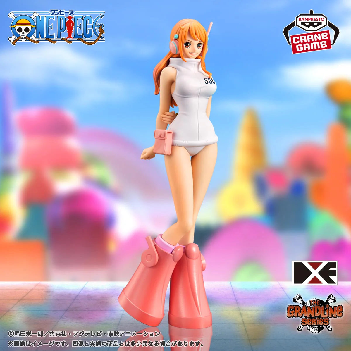 BANDAI One Piece - The Grandline Series Nami ver. Egghead