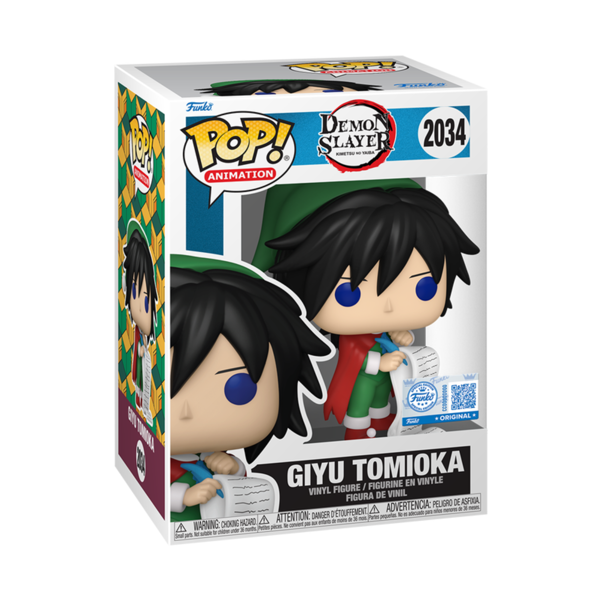 Funko Pop! Giyu Tomioka (Holiday Outfit) #2034
